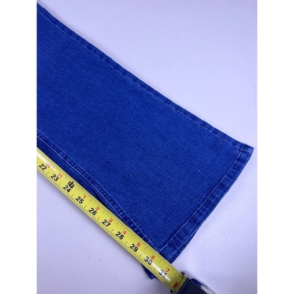 Jill Denim Authentic Fit Boot Cut Blue Wash Jeans Women Size 14 - Picture 10 of 13